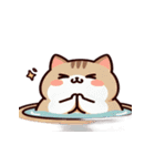 お風呂猫 すぐ行くよ,（個別スタンプ：31）