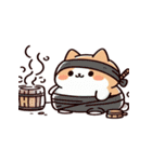 お風呂猫 ハグ,（個別スタンプ：1）