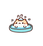 お風呂猫 ハグ,（個別スタンプ：9）