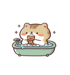 お風呂猫 ハグ,（個別スタンプ：11）