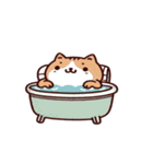 お風呂猫 ハグ,（個別スタンプ：26）