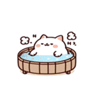 お風呂猫 ハグして,（個別スタンプ：26）