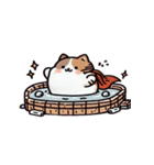お風呂猫 ハグして,（個別スタンプ：31）