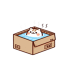 お風呂猫 あくび,（個別スタンプ：12）
