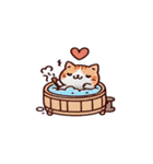 お風呂猫 泣きたいよ〜,（個別スタンプ：5）