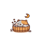 お風呂猫 泣きたいよ〜,（個別スタンプ：18）