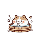 お風呂猫 泣きたいよ〜,（個別スタンプ：24）