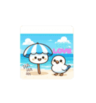 #夏の浜 *move（個別スタンプ：1）