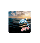 #夏の浜 *move（個別スタンプ：9）