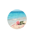 美しい薔薇と海.Roses and the Sea（個別スタンプ：2）