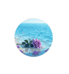 美しい薔薇と海.Roses and the Sea（個別スタンプ：5）