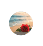 美しい薔薇と海.Roses and the Sea（個別スタンプ：8）