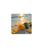 美しい薔薇と海.Roses and the Sea（個別スタンプ：9）
