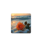 美しい薔薇と海.Roses and the Sea（個別スタンプ：12）