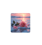 美しい薔薇と海.Roses and the Sea（個別スタンプ：13）
