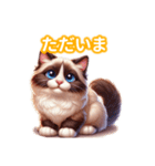 とにかくかわいい バリニーズ（個別スタンプ：9）
