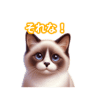 とにかくかわいい バリニーズ（個別スタンプ：40）