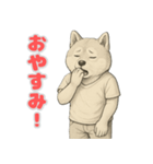 秋田犬の喜怒哀楽スタンプ2（個別スタンプ：16）