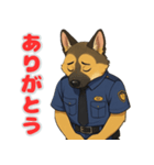 ジャーマンシェパードの喜怒哀楽スタンプ2（個別スタンプ：5）