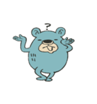 あおいくまさん おどる♫（個別スタンプ：10）