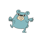 あおいくまさん おどる♫（個別スタンプ：22）