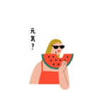 サマ〜ガ〜ルズ！（個別スタンプ：1）