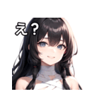 包帯巻き巻き女子（個別スタンプ：12）