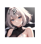 包帯巻き巻き女子（個別スタンプ：17）