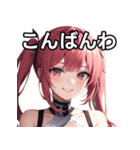 包帯巻き巻き女子（個別スタンプ：18）