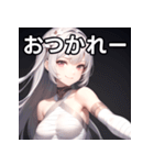 包帯巻き巻き女子（個別スタンプ：35）