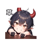 悪戯好きの小悪魔男子11（個別スタンプ：3）