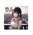 大都会デート女子（個別スタンプ：38）
