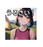 キャンプデート女子（個別スタンプ：29）
