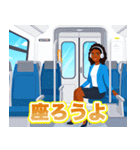 新幹線キッキー（個別スタンプ：16）