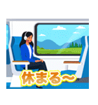 新幹線キッキー（個別スタンプ：17）