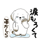 犬さん『誰だって年を取るのよ』2025（個別スタンプ：30）