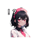 闇ナース女子スタンプ（個別スタンプ：17）