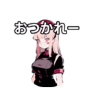 闇ナース女子スタンプ（個別スタンプ：35）