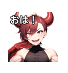 悪戯好きの小悪魔男子1（個別スタンプ：16）