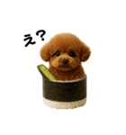 お寿司プードル（個別スタンプ：20）