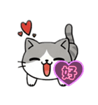 使いやすい猫スタンプ X（個別スタンプ：7）