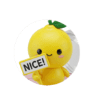 レモンちゃんカプセルトイ(丸型)（個別スタンプ：4）