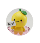 レモンちゃんカプセルトイ(丸型)（個別スタンプ：8）