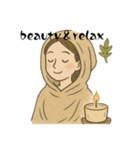 よもぎ蒸しサロンのスタンプB（個別スタンプ：12）