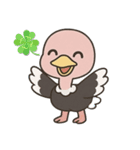 ダチョウとラクダのものがたり（個別スタンプ：9）