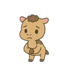 ダチョウとラクダのものがたり（個別スタンプ：15）
