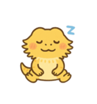 フトアゴヒゲトカゲの日常.⭐︎（個別スタンプ：28）