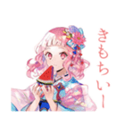 和ロリ少女の夏★涼やか日和（個別スタンプ：9）