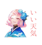 和ロリ少女の夏★涼やか日和（個別スタンプ：13）