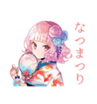 和ロリ少女の夏★涼やか日和（個別スタンプ：19）